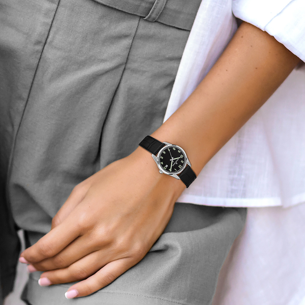 Jacques Lemans Liverpool Sport 1-2069A Damen Uhr Edelstahl Leder Quarz 10Bar